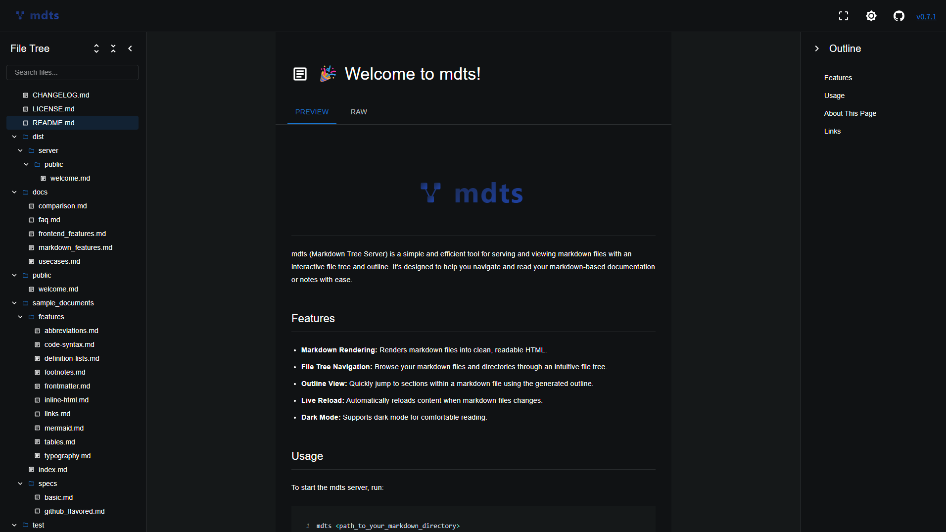mdts Screenshot